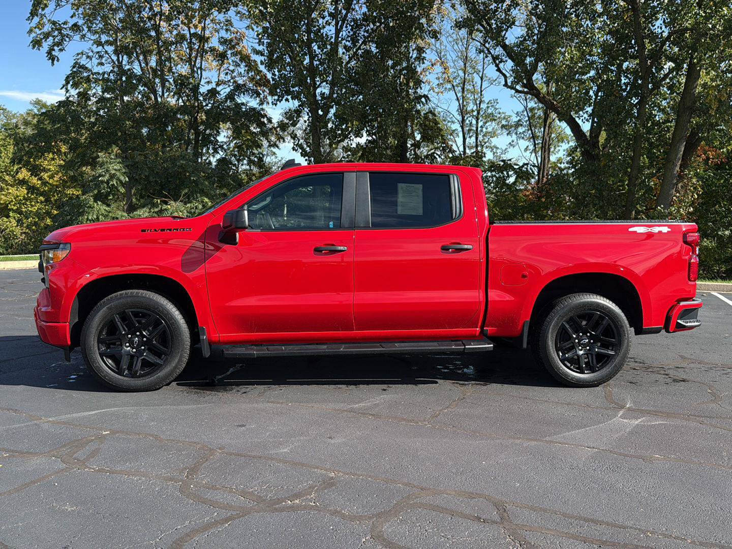 Used 2024 Chevrolet Silverado 1500 Custom w/ LPO, Dark Essentials Package AWD/4WD image 2