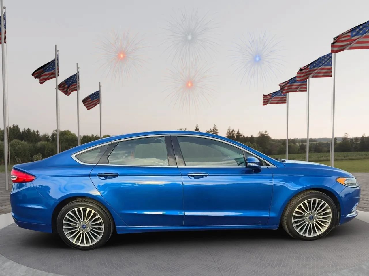 Used 2017 Ford Fusion SE w/ Fusion SE Technology Package FWD image 9