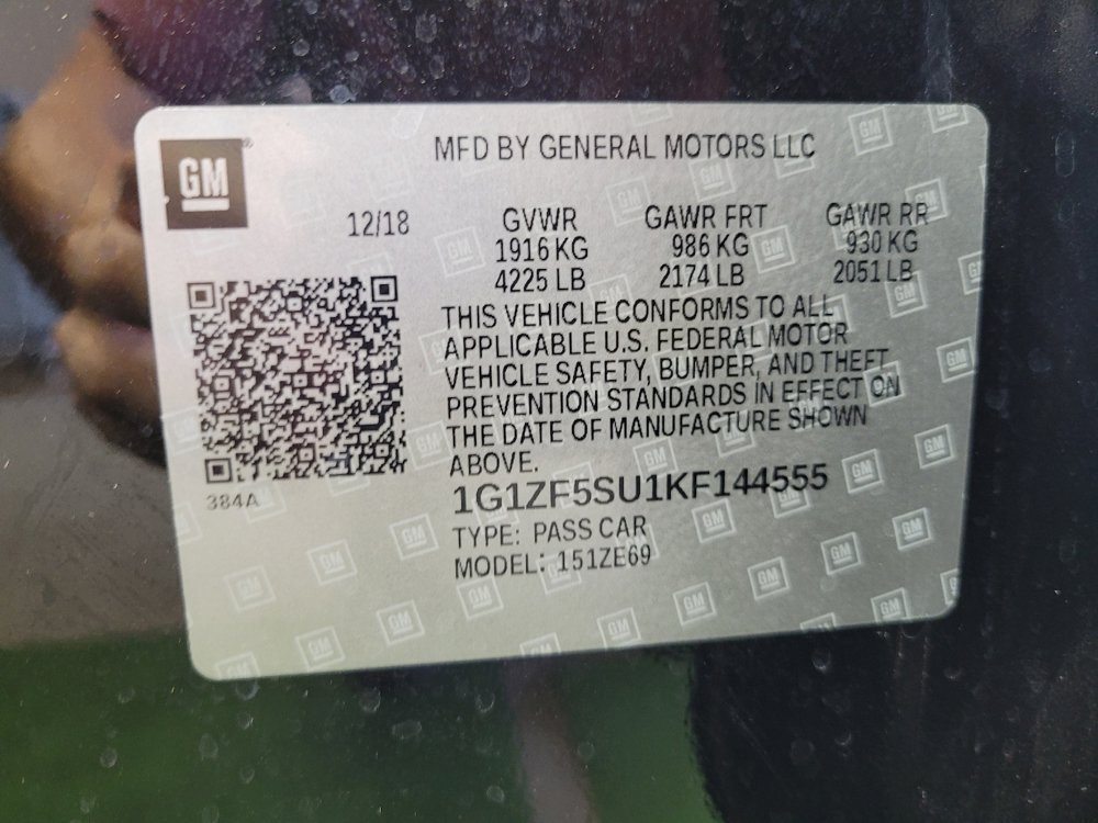 Used 2019 Chevrolet Malibu Hybrid FWD image 33