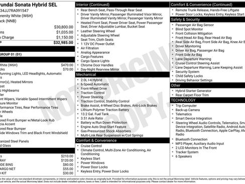 Used 2024 Hyundai Sonata SEL FWD image 29