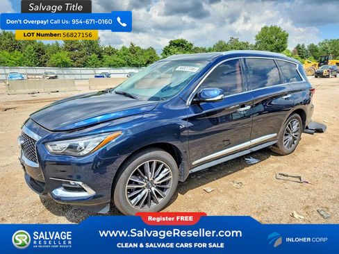 Used 2017 INFINITI QX60 Luxe w/ Premium Plus Package AWD/4WD image 1