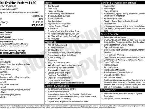 Used 2025 Buick Envision Preferred image 6