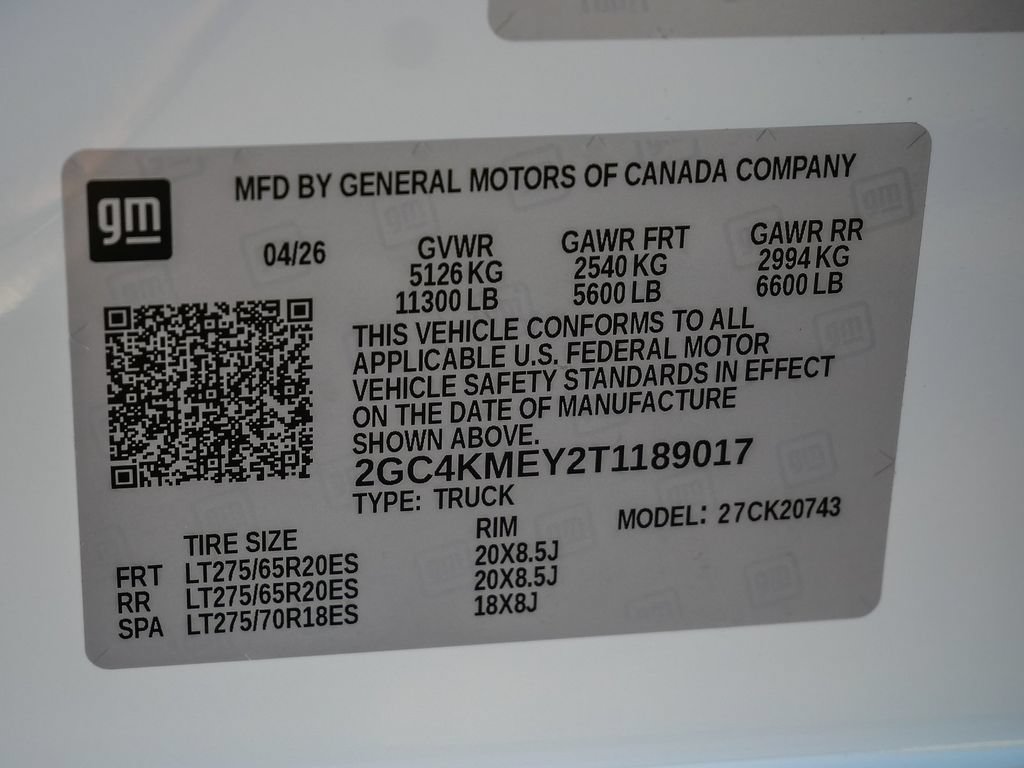 New 2026 Chevrolet Silverado 2500 Custom w/ Custom Value Package AWD/4WD image 42