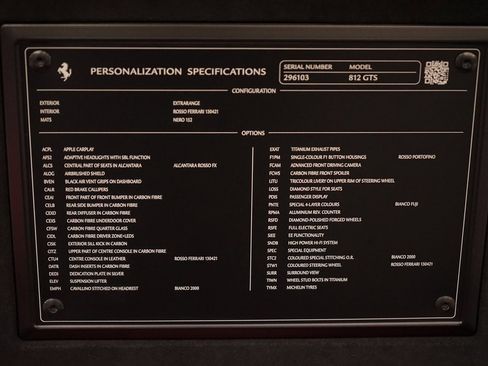 Used 2023 Ferrari 812 GTS image 35