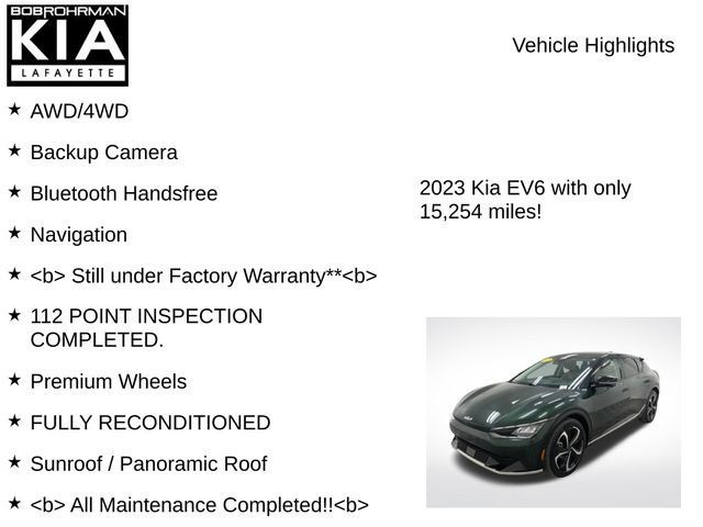 Used 2023 Kia EV6 GT-Line AWD/4WD image 7