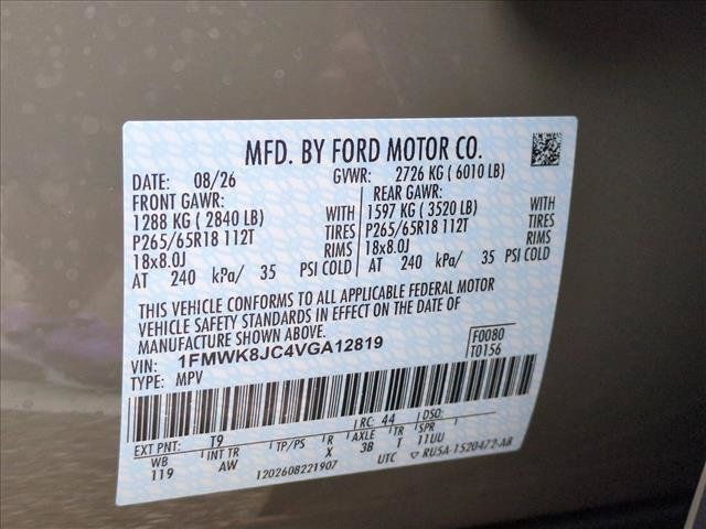 New 2027 Ford Explorer Tremor w/ Sun And Sound Package AWD/4WD image 18