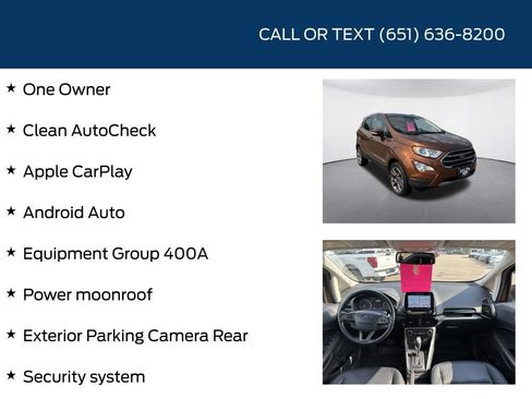 Used 2019 Ford EcoSport Titanium AWD/4WD image 5