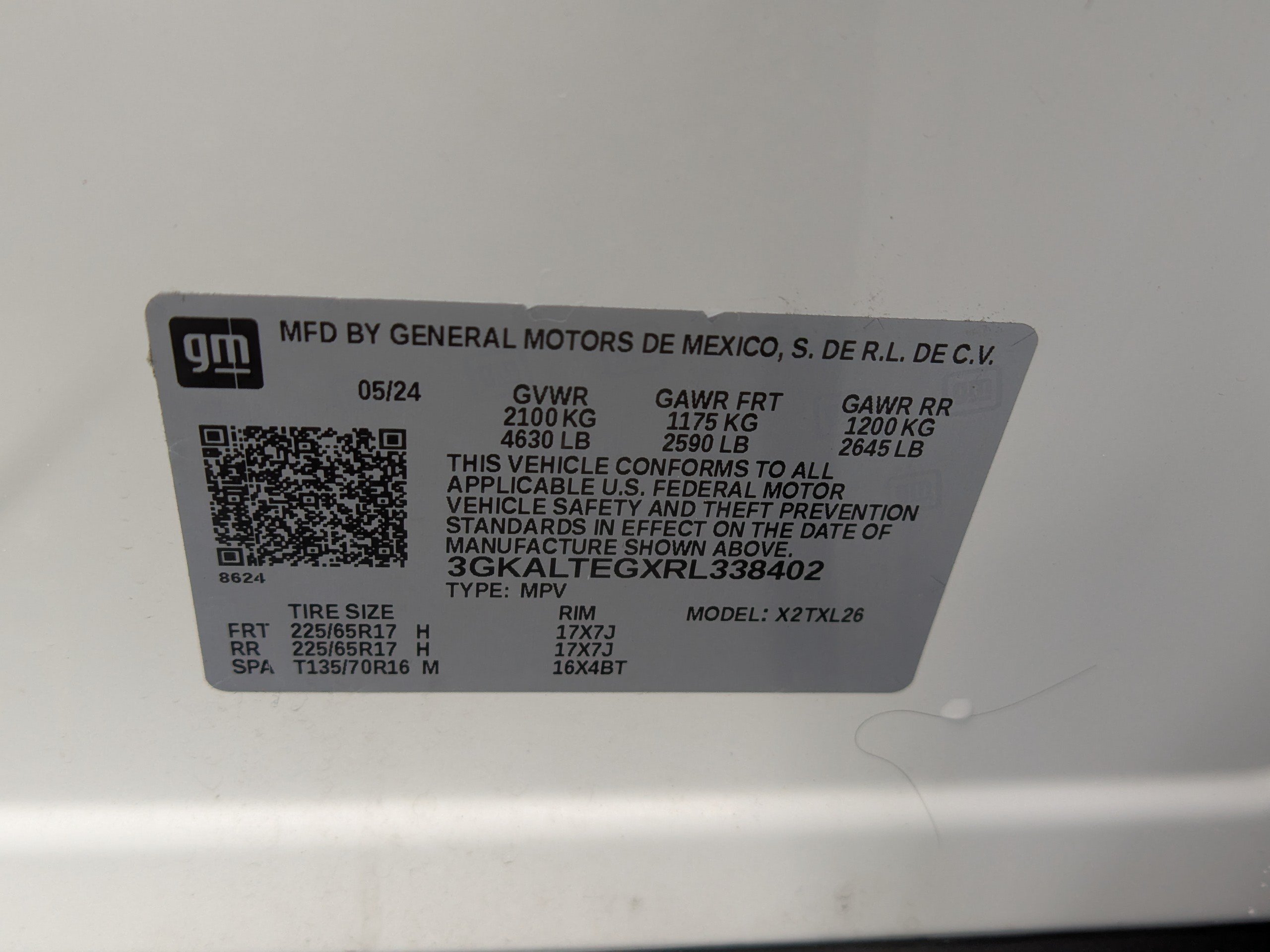 Certified 2024 GMC Terrain SLE AWD/4WD image 17