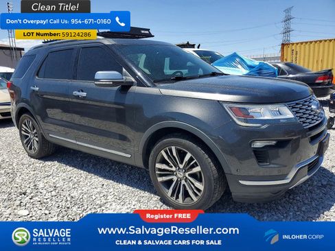 Used 2018 Ford Explorer Platinum AWD/4WD image 5