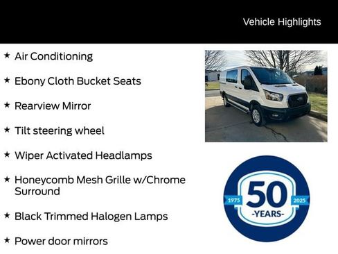 Certified 2024 Ford Transit 250 Low Roof w/ Exterior Upgrade Package image 11