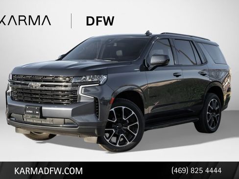 Used 2021 Chevrolet Tahoe RST w/ Rear Media and Nav Package AWD/4WD image 1
