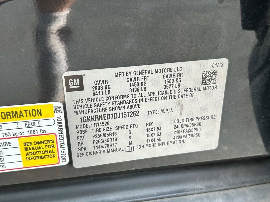 Used 2013 GMC Acadia SLE FWD image 11