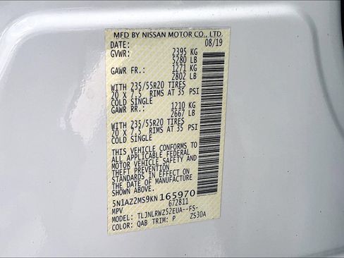 Used 2019 Nissan Murano SL w/ SL Technology Package AWD/4WD image 32