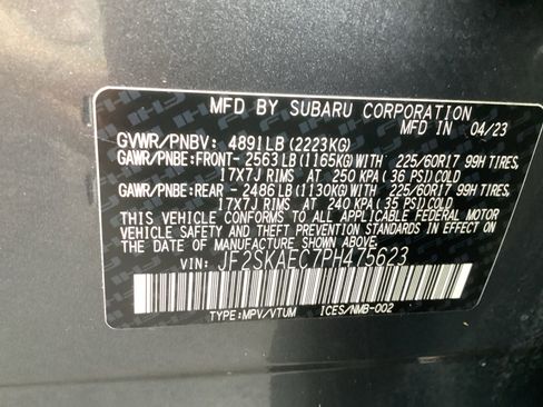 Certified 2023 Subaru Forester Premium image 16