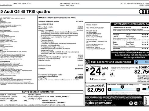 Used 2020 Audi Q5 2.0T Premium Plus image 32