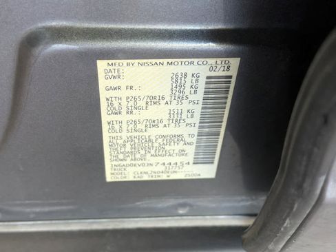 Used 2018 Nissan Frontier SV AWD/4WD image 31