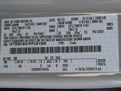 Used 2023 Ford F150 Tremor image 37