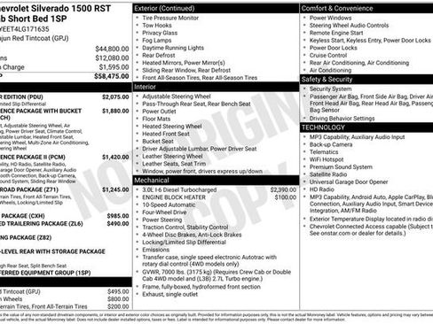 Used 2020 Chevrolet Silverado 1500 RST w/ All-Star Edition AWD/4WD image 7