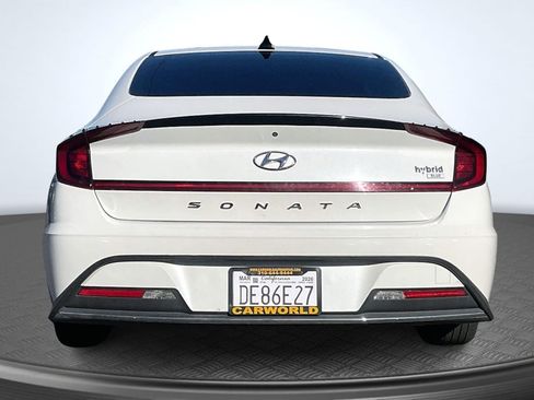 Used 2021 Hyundai Sonata Blue image 4