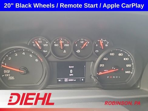 Used 2025 Chevrolet Silverado 1500 Custom w/ Turbomax Blackout Package AWD/4WD image 15