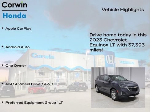 Used 2023 Chevrolet Equinox LT AWD/4WD image 6