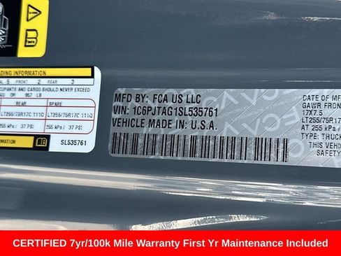 Certified 2025 Jeep Gladiator Mojave AWD/4WD image 31