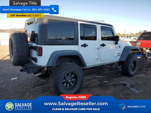 Used 2014 Jeep Wrangler Unlimited Sport w/ Quick Order Package 24S image 4