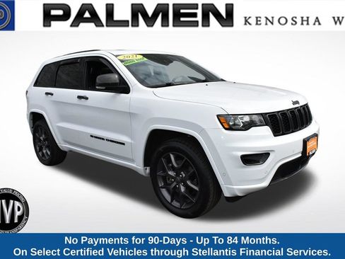 Certified 2021 Jeep Grand Cherokee Limited w/ Quick Order Package 28K 80th AWD/4WD image 1