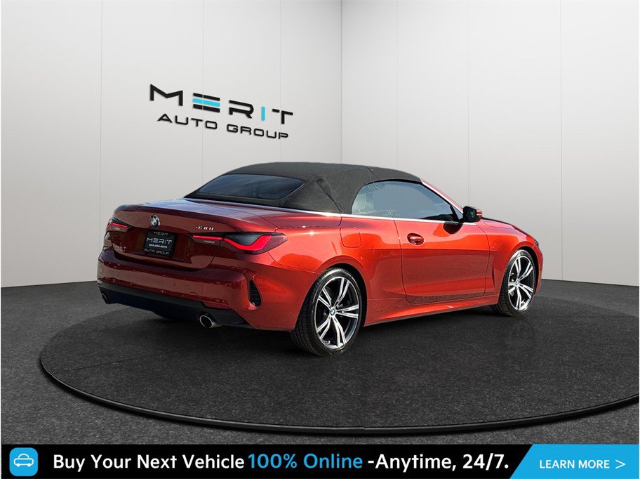 Used 2021 BMW 430i Convertible w/ Convenience Package RWD image 9