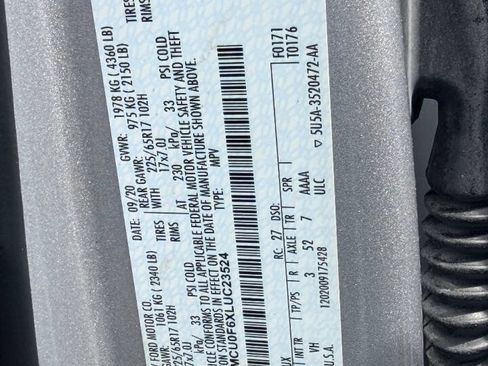 Used 2020 Ford Escape S FWD image 23