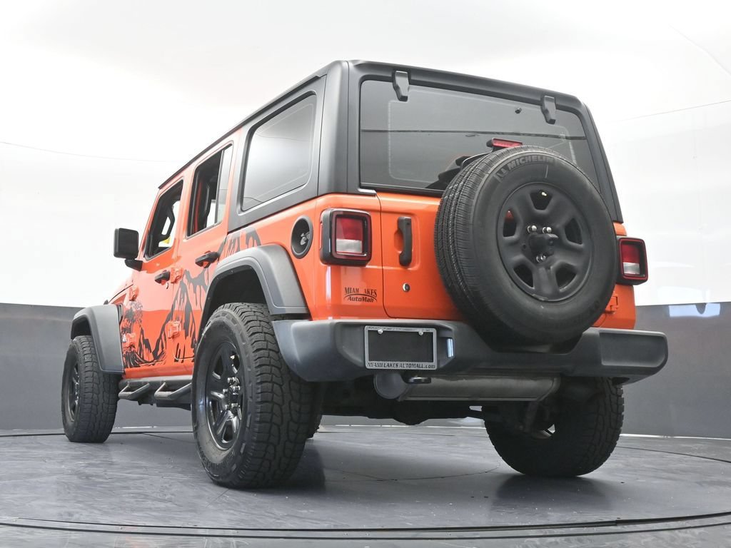 Used 2018 Jeep Wrangler Unlimited Sport AWD/4WD image 55