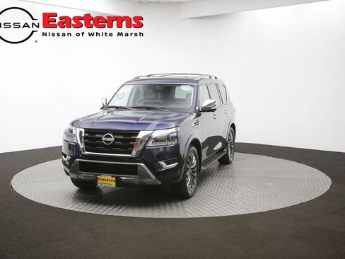 Used 2023 Nissan Armada Platinum w/ Captain's Chairs Package AWD/4WD image 57