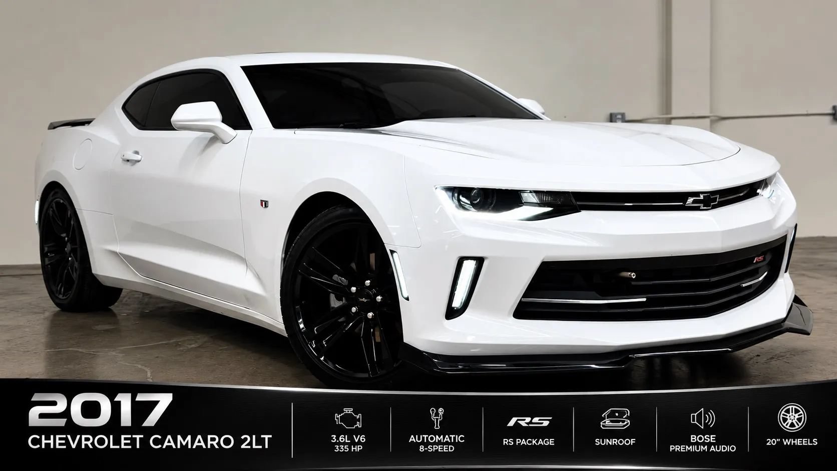 Used 2017 Chevrolet Camaro LT RWD image 1