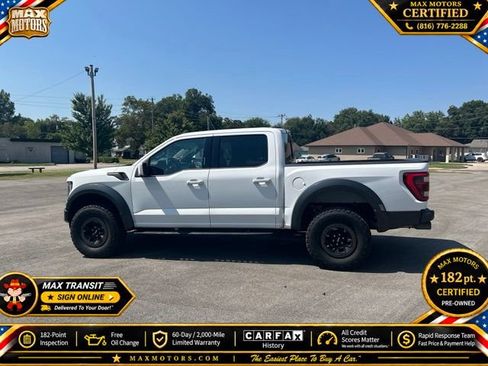 Used 2023 Ford F150 Raptor w/ Blue Interior Package AWD/4WD image 4