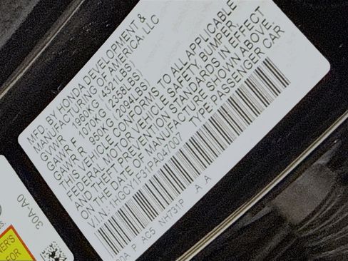 Used 2023 Honda Accord EX image 38