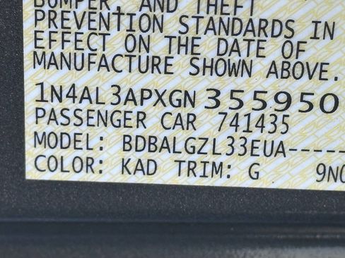 Used 2016 Nissan Altima 2.5 S w/ Power Driver Seat Package image 18