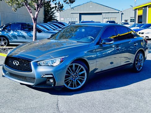 Used 2024 INFINITI Q50 Red Sport 400 image 1