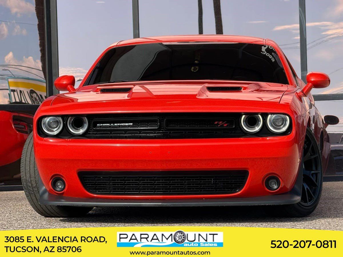 Used 2016 Dodge Challenger R/T Scat Pack w/ Leather Interior Group RWD image 1