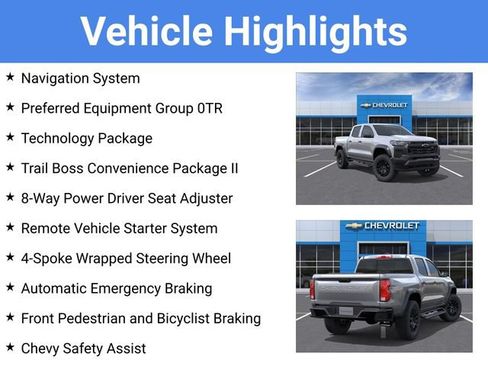 New 2026 Chevrolet Colorado Trail Boss AWD/4WD image 4