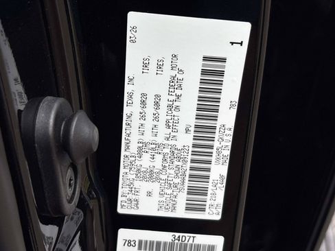Used 2026 Toyota Sequoia Platinum w/ Tow Technology Package AWD/4WD image 40