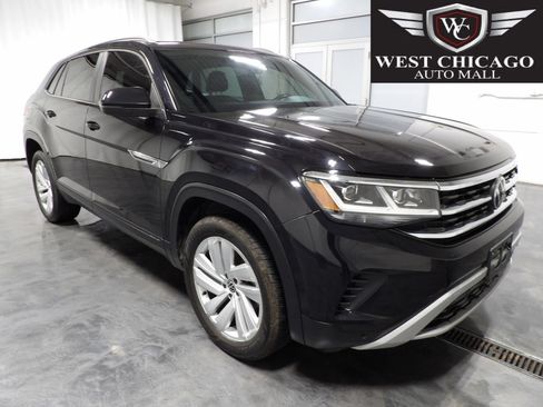 Used 2021 Volkswagen Atlas Cross Sport SE w/ Panoramic Sunroof Package AWD/4WD image 1