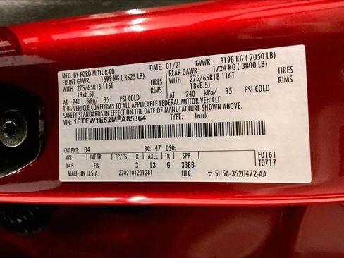 Used 2021 Ford F150 XLT w/ Equipment Group 302A High image 31