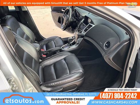 Used 2015 Chevrolet Cruze LTZ w/ Sun, Sound and Sport Package FWD image 16