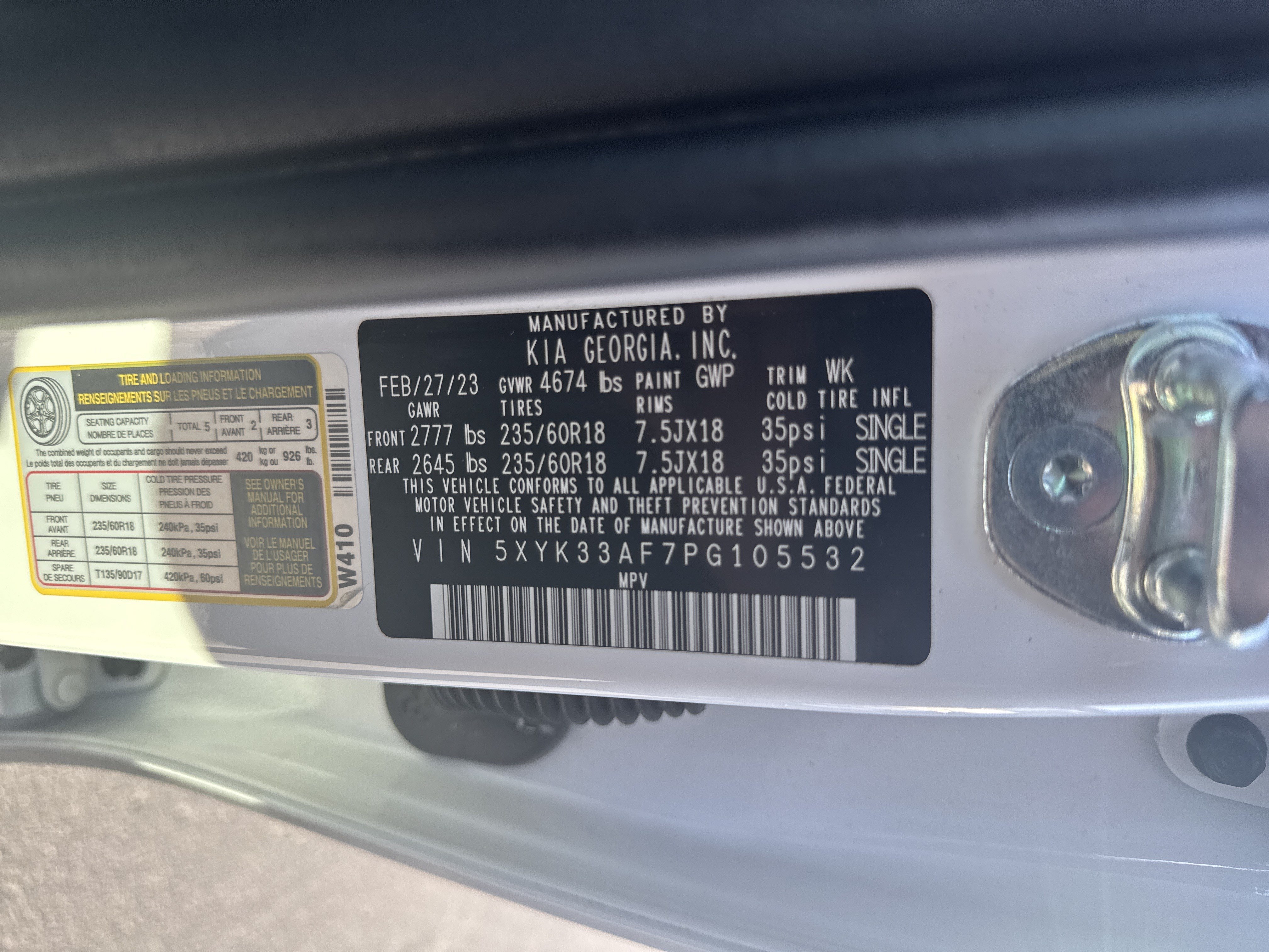 Used 2023 Kia Sportage EX FWD image 37
