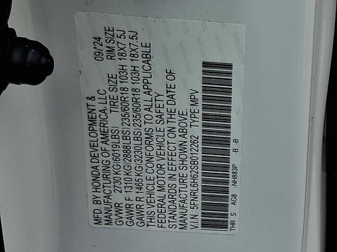 Certified 2025 Honda Odyssey EX-L image 27