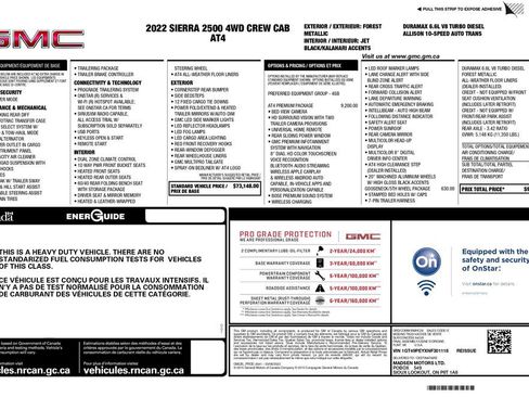 Used 2022 GMC Sierra 2500 AT4 w/ AT4 Premium Plus Package AWD/4WD image 3