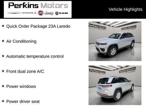 Certified 2024 Jeep Grand Cherokee Laredo AWD/4WD image 7