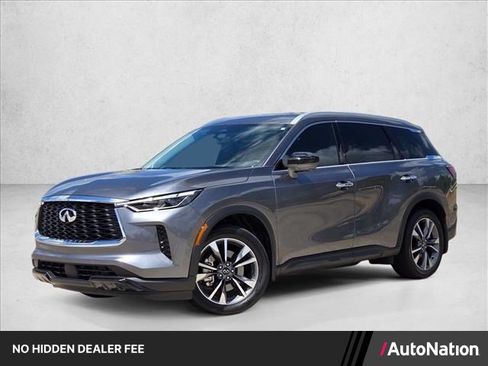 Used 2025 INFINITI QX60 Luxe w/ Vision Package FWD image 1