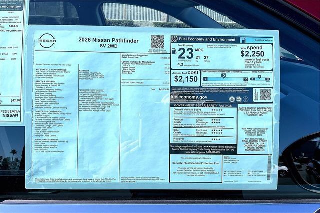 New 2026 Nissan Pathfinder SV FWD image 13
