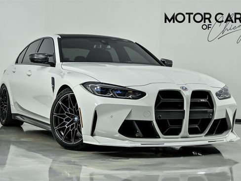 Used 2023 BMW M3 Competition w/ Executive Package AWD/4WD image 1